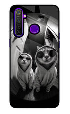 Hood Cats Realme 5 Pro Glass Case