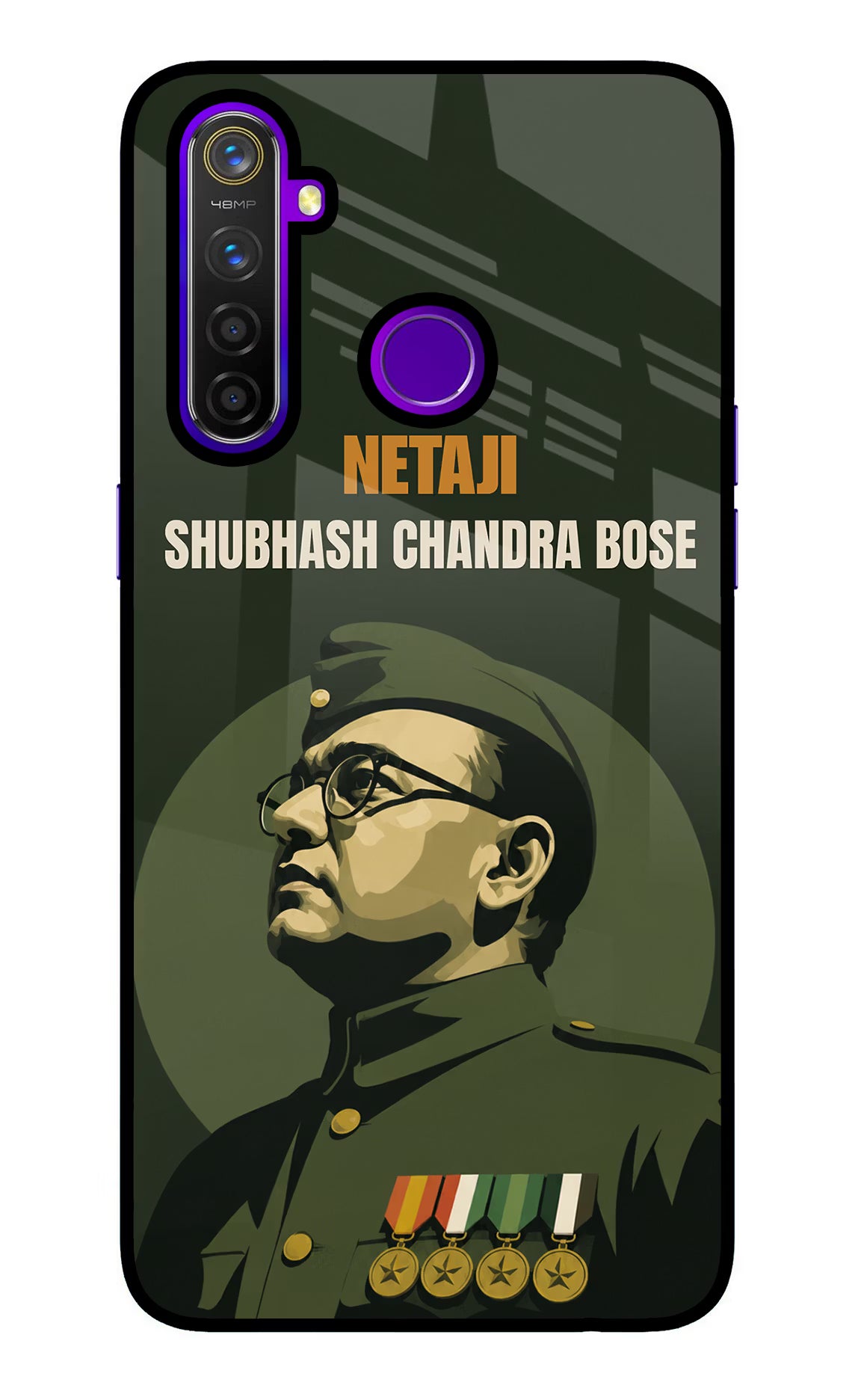 Netaji Legacy Realme 5 Pro Glass Case