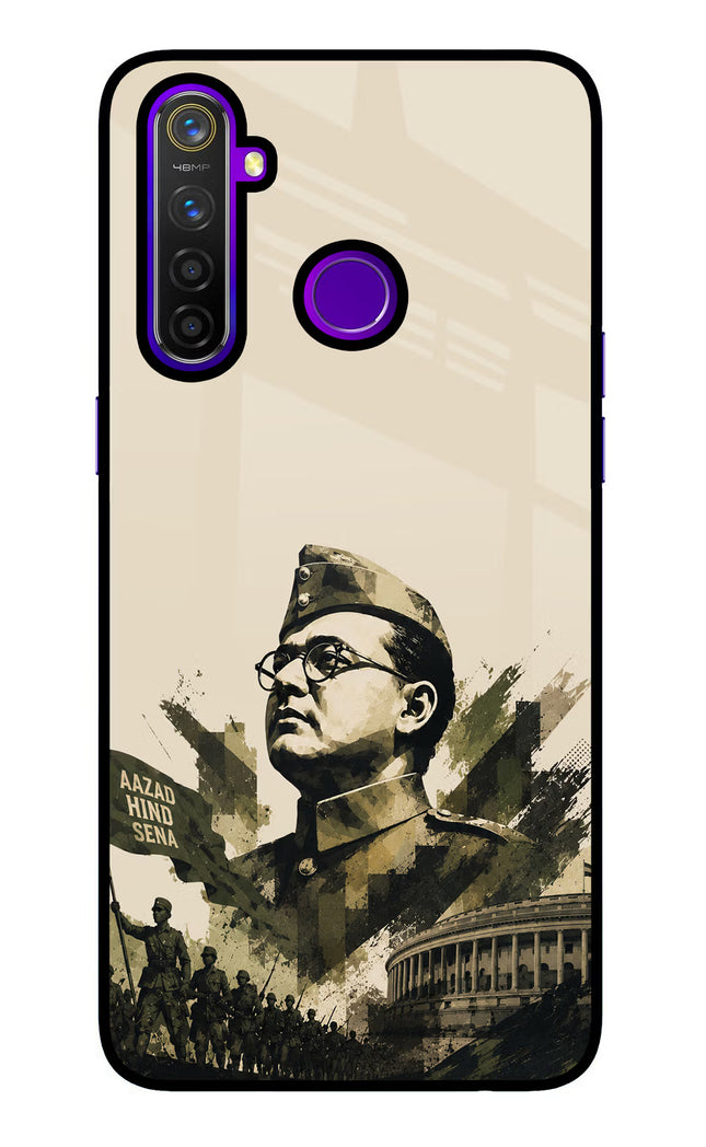 Netaji Rising Realme 5 Pro Glass Case