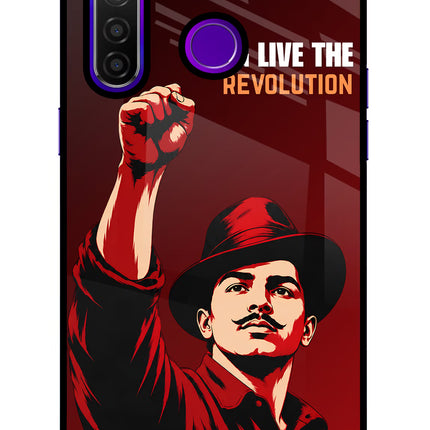 Bhagat Singh Revolution Realme 5 Pro Glass Case