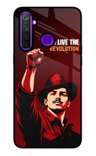 Bhagat Singh Revolution Realme 5 Pro Glass Case