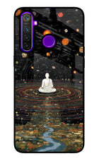 Space Monk Realme 5 Pro Glass Case