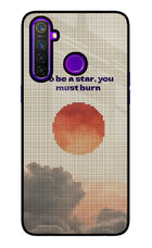 Pixel Sun Realme 5 Pro Glass Case