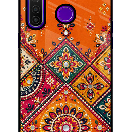 Kutch Glow Realme 5 Pro Glass Case