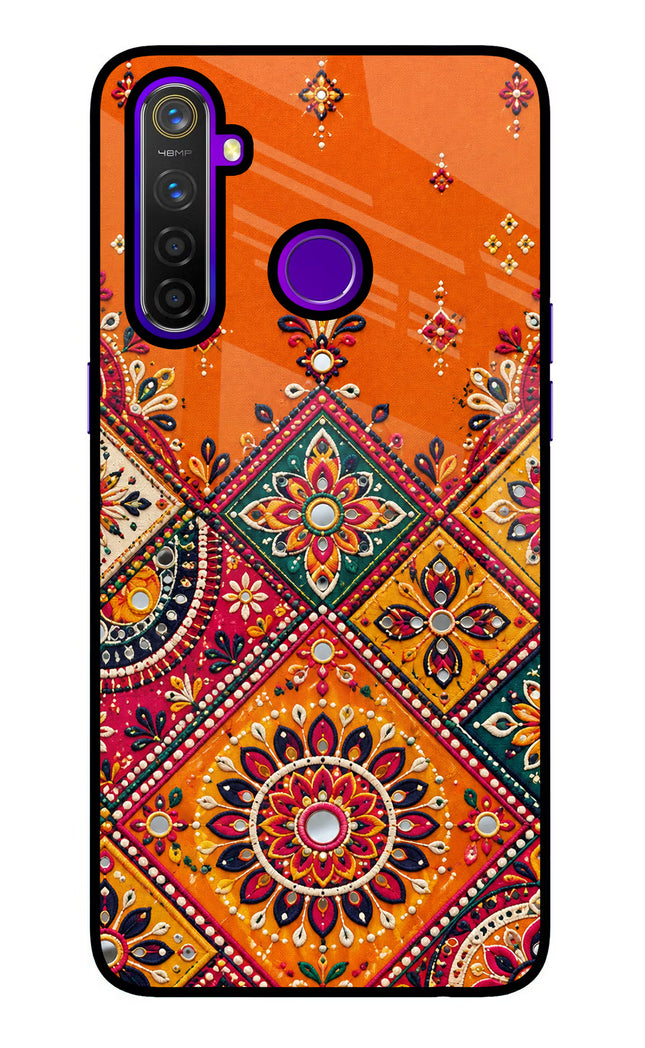 Kutch Glow Realme 5 Pro Glass Case