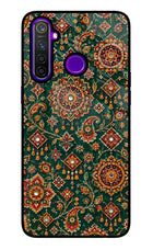 Green Pataka Realme 5 Pro Glass Case