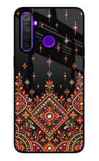 Noir Mehfil Realme 5 Pro Glass Case