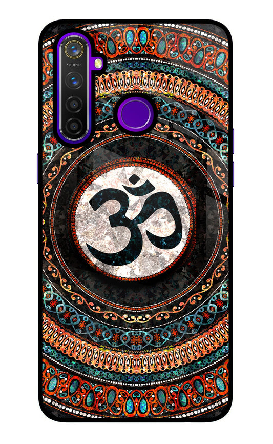 Om Culture Realme 5 Pro Glass Case