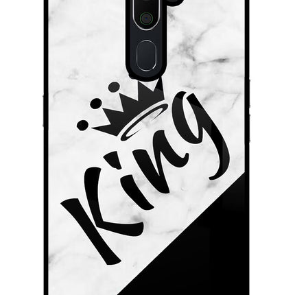 King Oppo A5 2020/A9 2020 Glass Case Back Cover by Casekaro