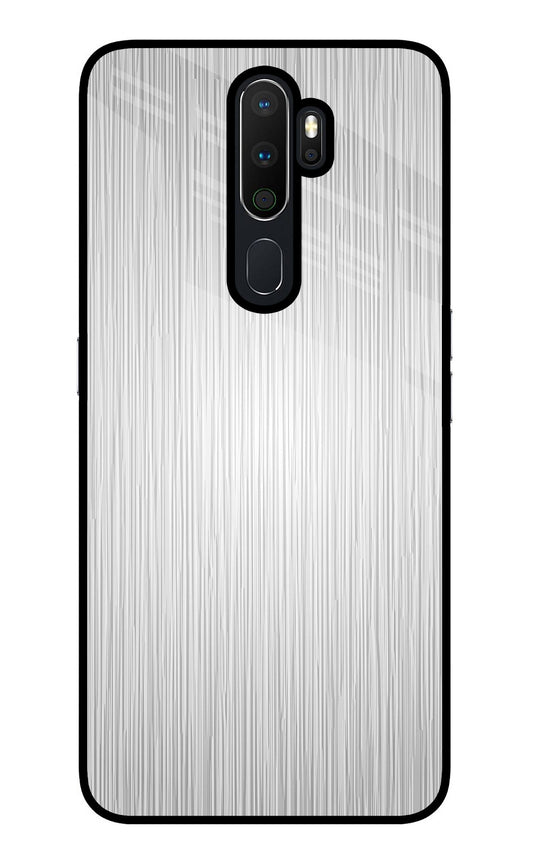 Wooden Grey Texture Oppo A5 2020/A9 2020 Glass Case