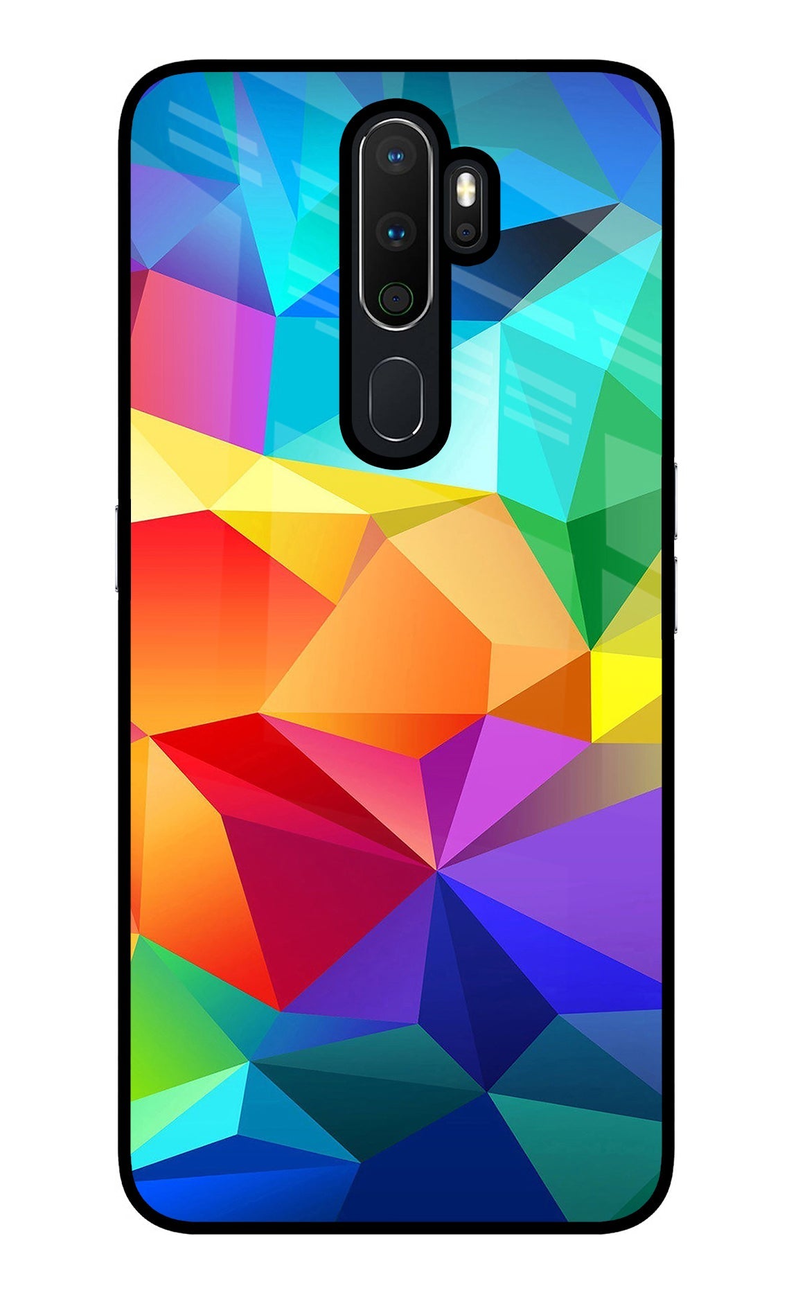 Abstract Pattern Oppo A5 2020/A9 2020 Glass Case