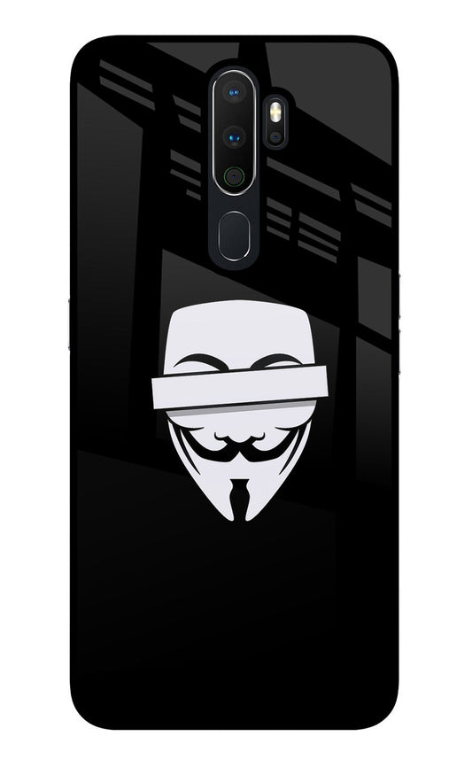 Anonymous Face Oppo A5 2020/A9 2020 Glass Case