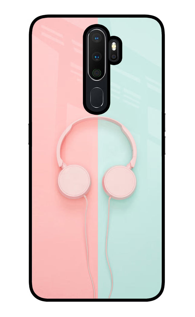 Music Lover Oppo A5 2020/A9 2020 Glass Case Back Cover by Casekaro
