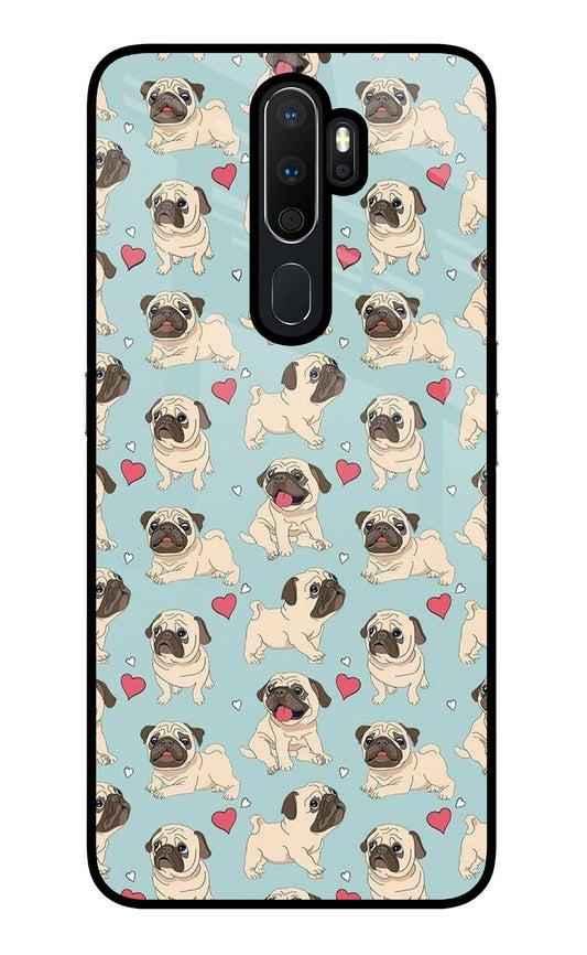 Pug Dog Oppo A5 2020/A9 2020 Glass Case