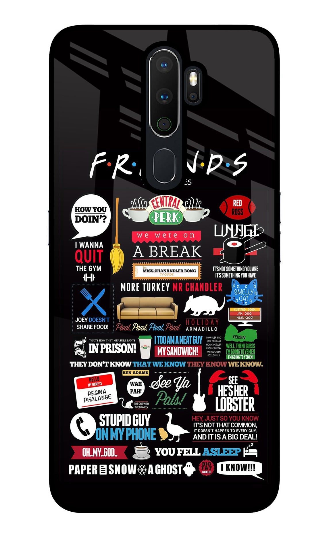 FRIENDS Oppo A5 2020/A9 2020 Back Cover