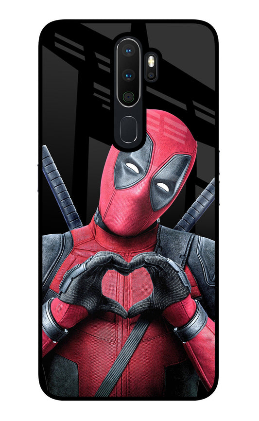 Deadpool Oppo A5 2020/A9 2020 Glass Case