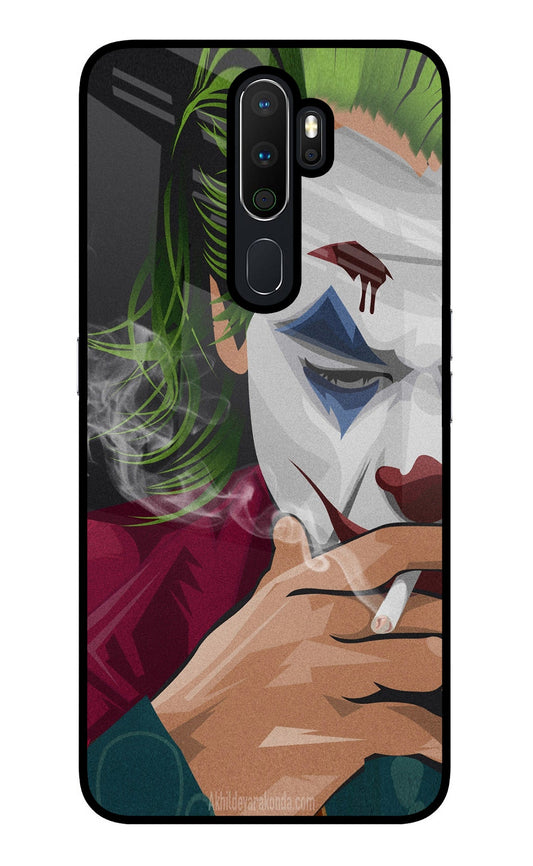 Joker Smoking Oppo A5 2020/A9 2020 Glass Case