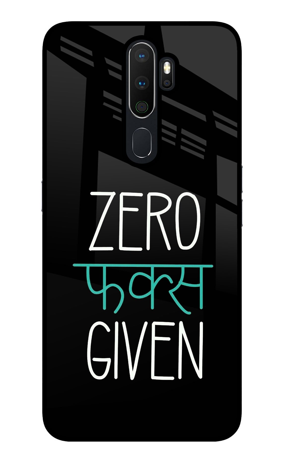 Zero Fucks Given Oppo A5 2020/A9 2020 Back Cover