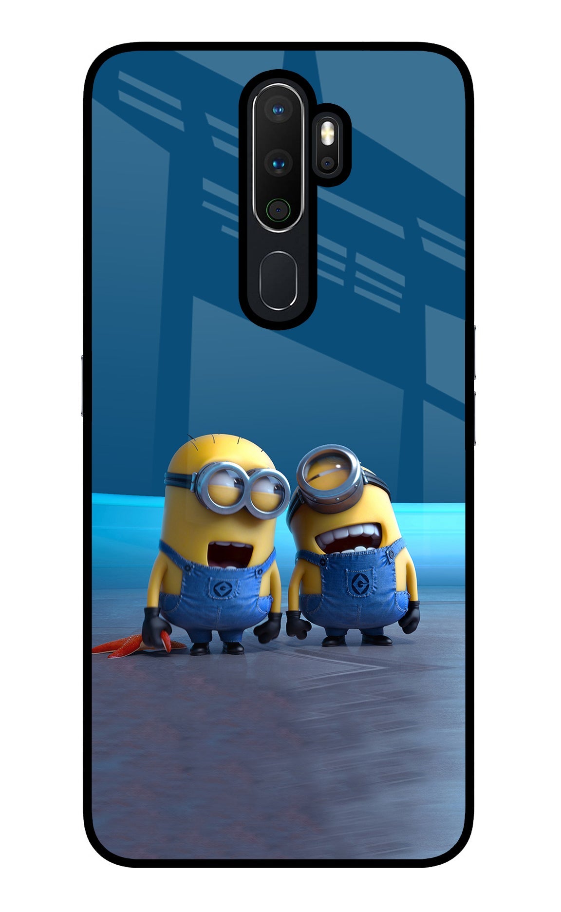 Minion Laughing Oppo A5 2020/A9 2020 Glass Case