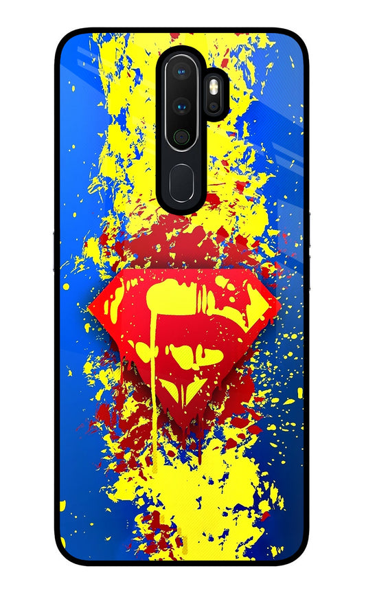 Superman logo Oppo A5 2020/A9 2020 Glass Case