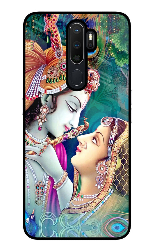 Lord Radha Krishna Oppo A5 2020/A9 2020 Glass Case