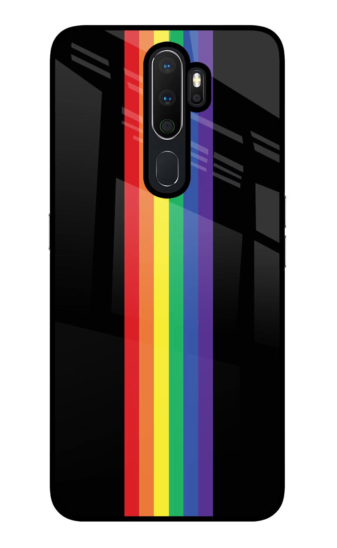 Pride Oppo A5 2020/A9 2020 Glass Case Back Cover by Casekaro