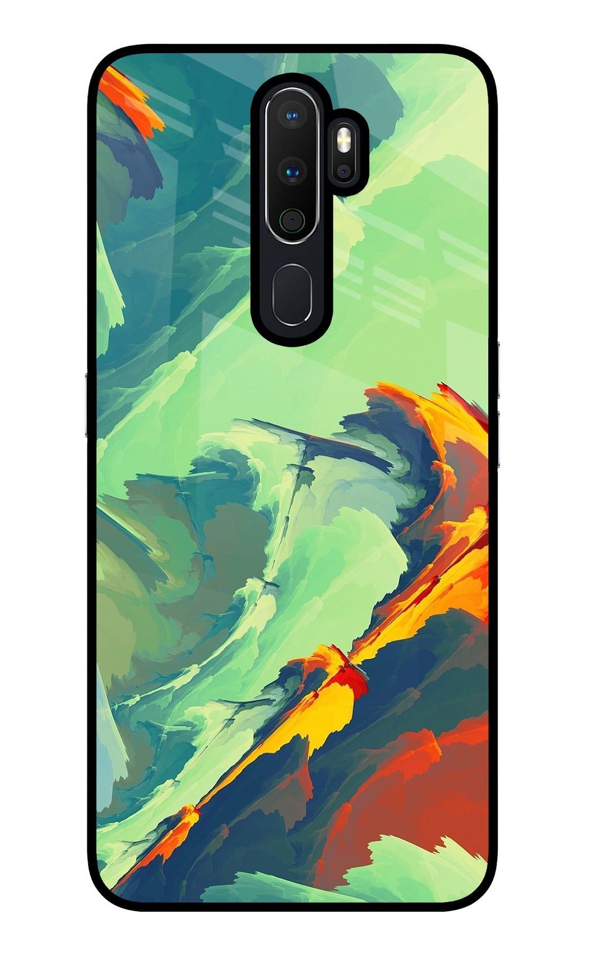 Paint Art Oppo A5 2020/A9 2020 Glass Case