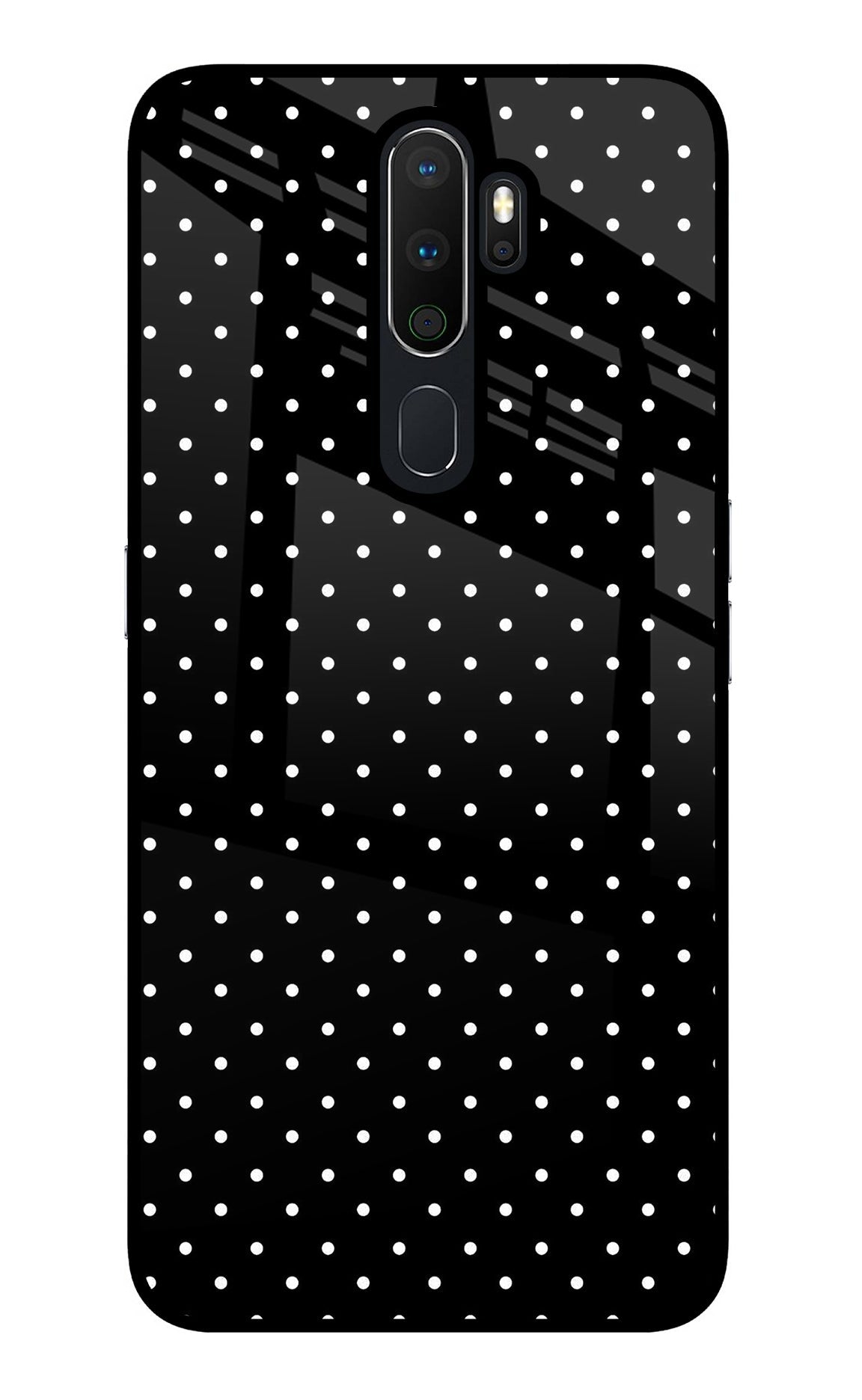 White Dots Oppo A5 2020/A9 2020 Back Cover