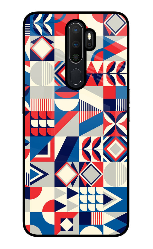 Colorful Pattern Oppo A5 2020/A9 2020 Glass Case