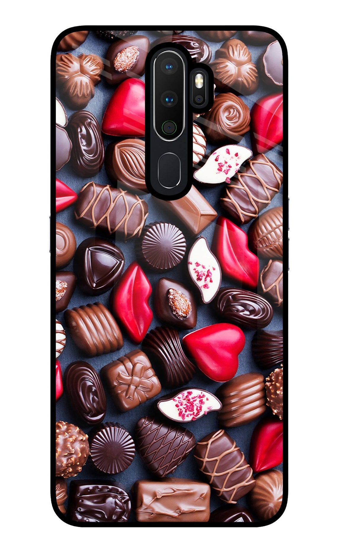 Chocolates Oppo A5 2020/A9 2020 Glass Case