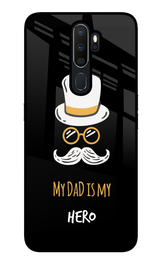 My Dad Is My Hero Oppo A5 2020/A9 2020 Glass Case