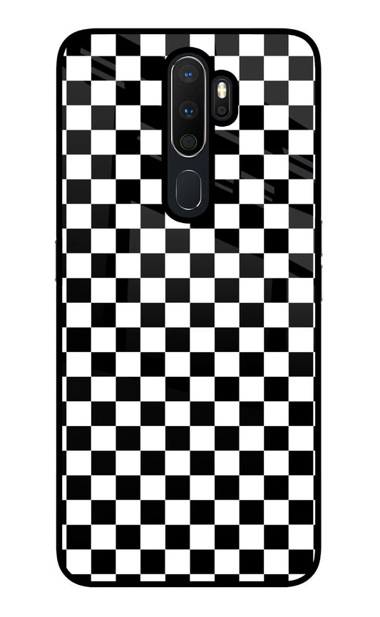Chess Board Oppo A5 2020/A9 2020 Glass Case