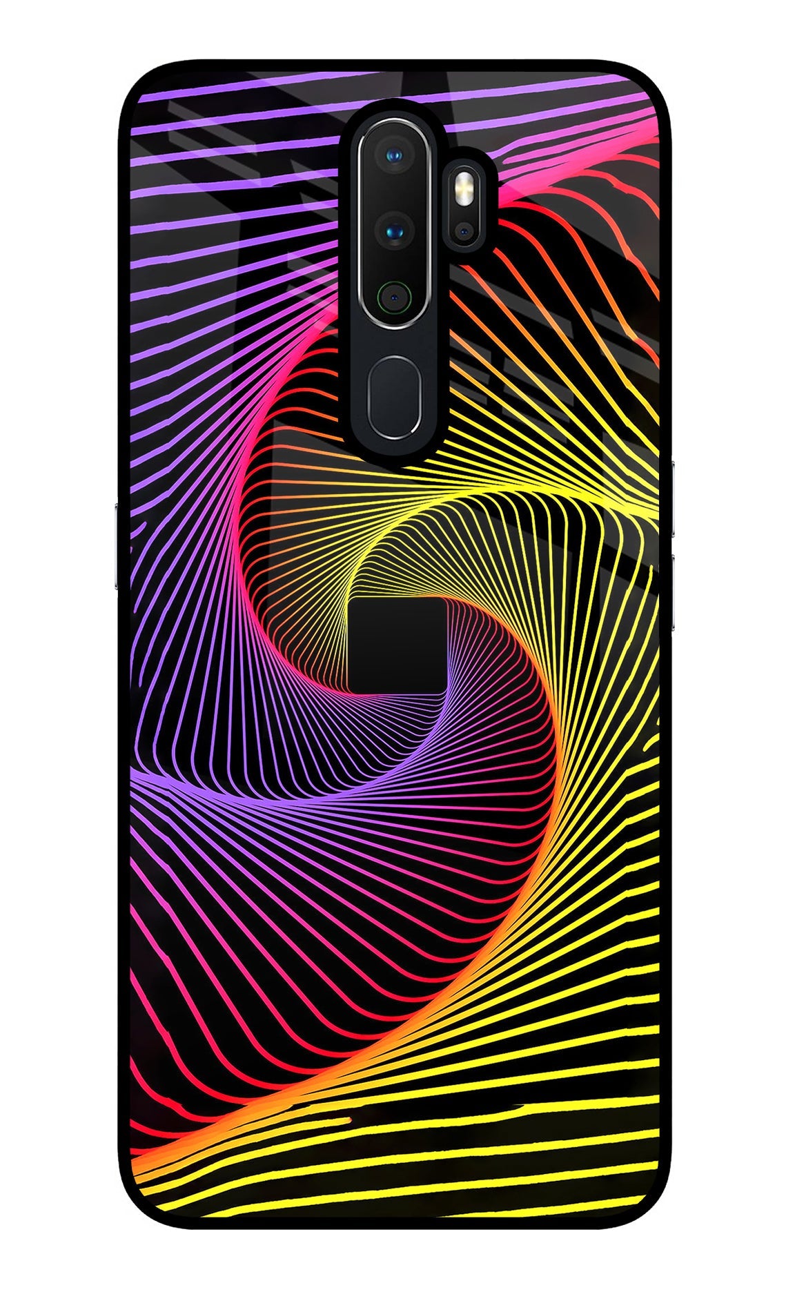 Colorful Strings Oppo A5 2020/A9 2020 Back Cover