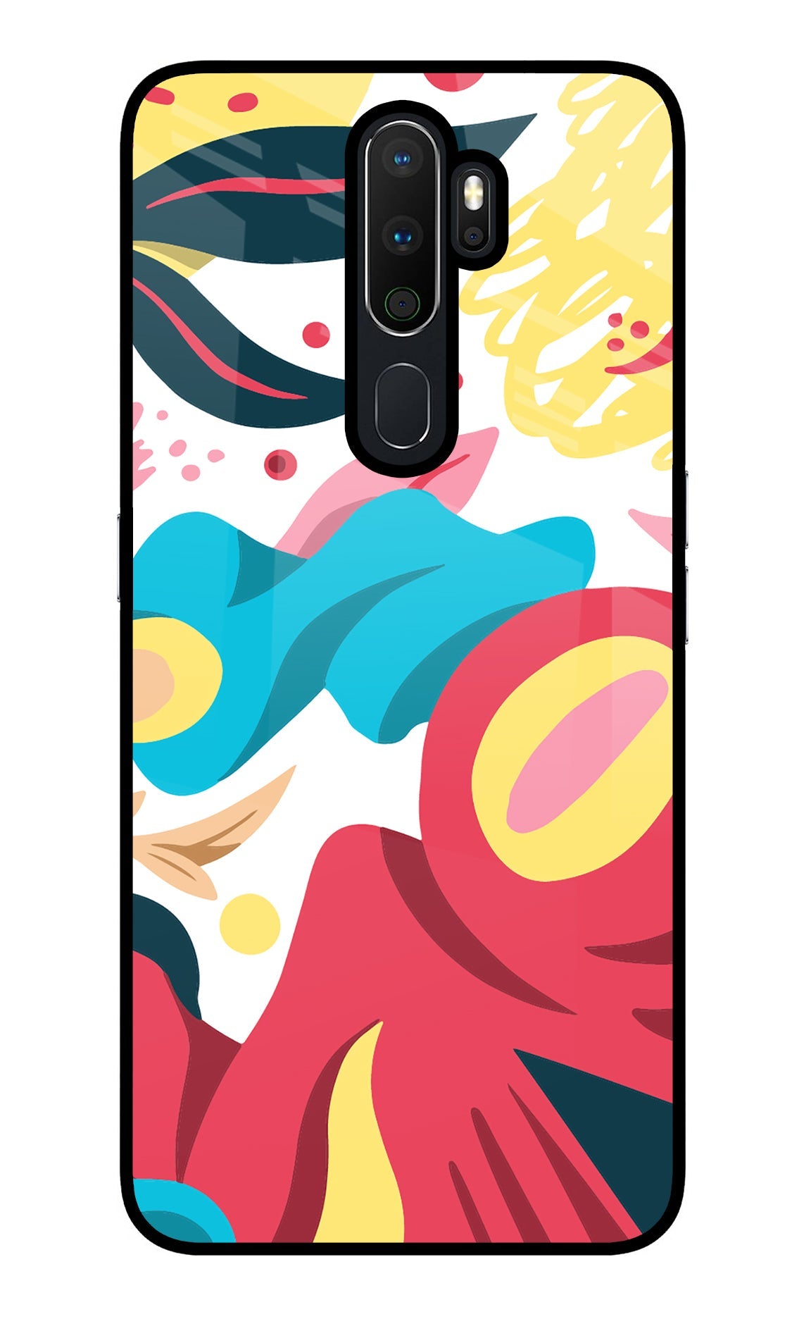 Trippy Art Oppo A5 2020/A9 2020 Glass Case