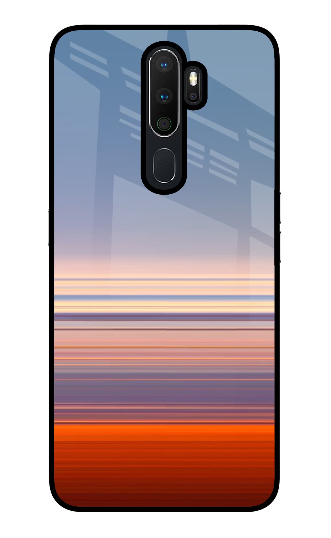 Morning Colors Oppo A5 2020/A9 2020 Glass Case Back Cover by Casekaro