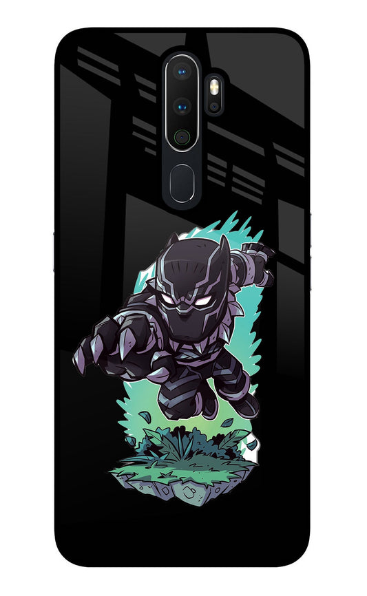 Black Panther Oppo A5 2020/A9 2020 Glass Case