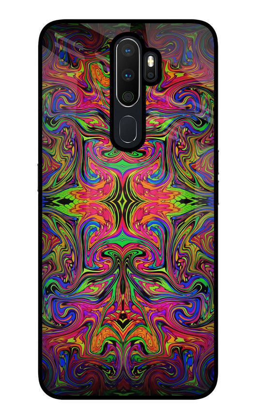 Psychedelic Art Oppo A5 2020/A9 2020 Glass Case