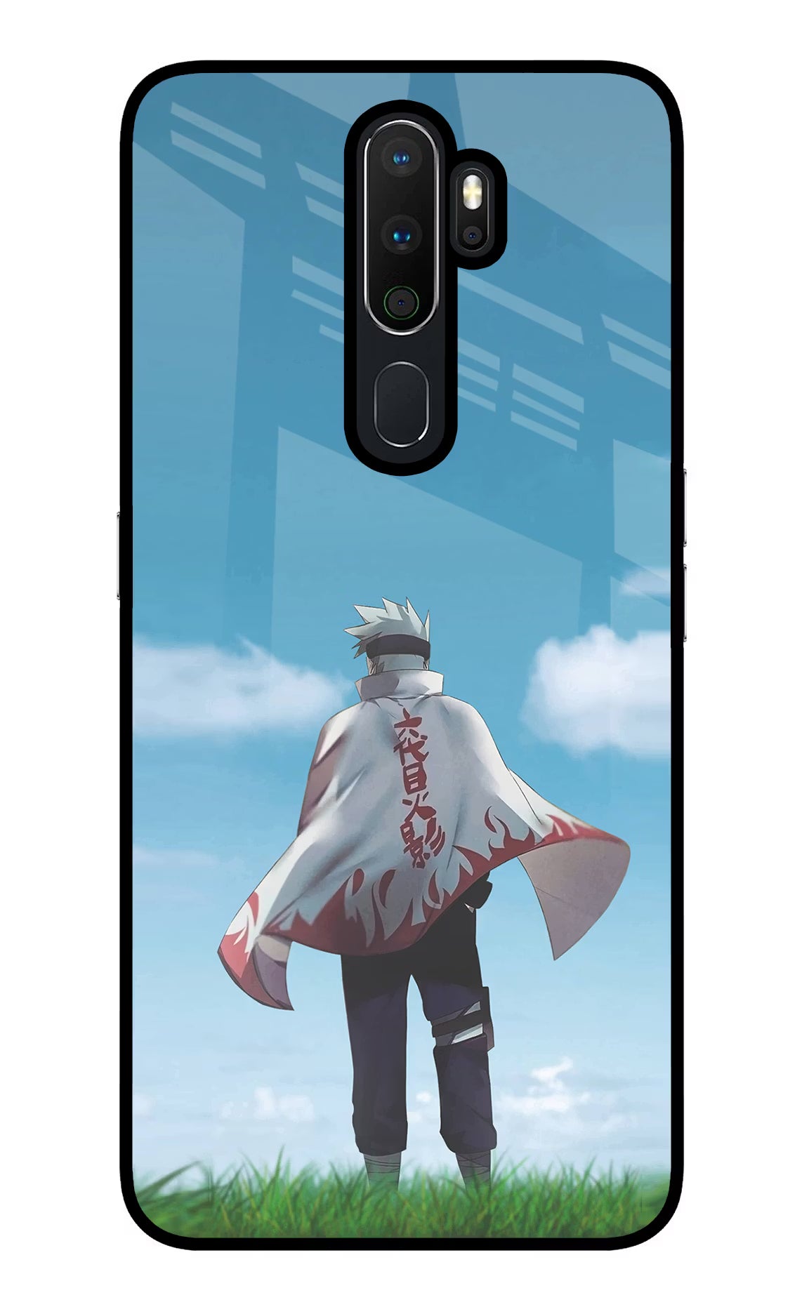 Kakashi Oppo A5 2020/A9 2020 Glass Case Back Cover by Casekaro