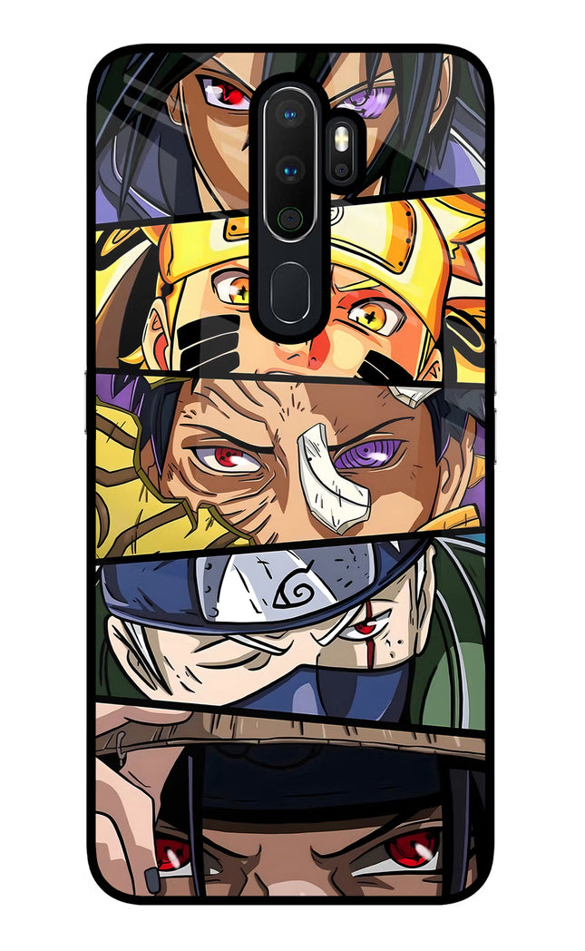 Naruto Character Oppo A5 2020/A9 2020 Glass Case