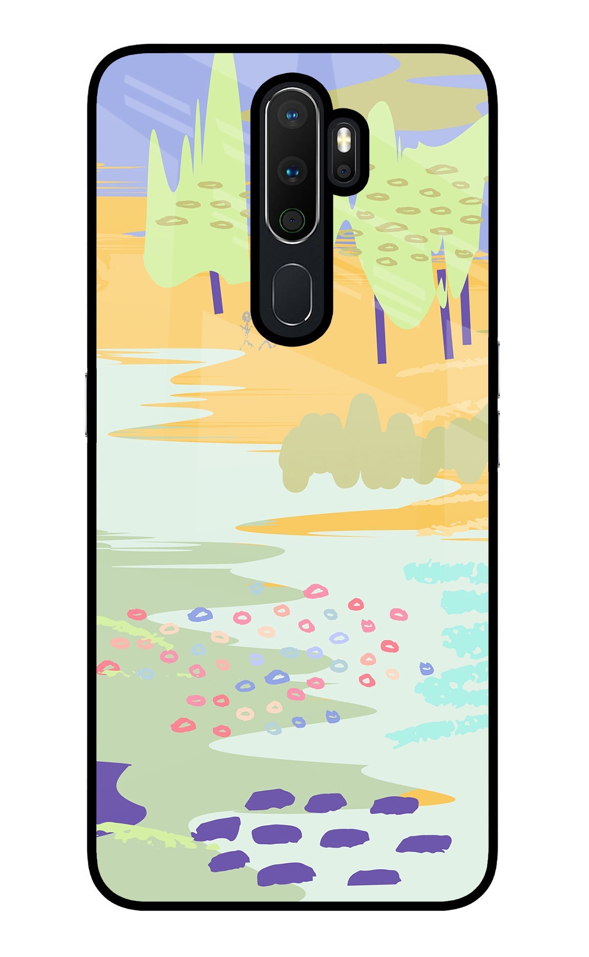 Scenery Oppo A5 2020/A9 2020 Glass Case