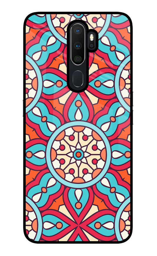 Mandala Geometric Oppo A5 2020/A9 2020 Glass Case