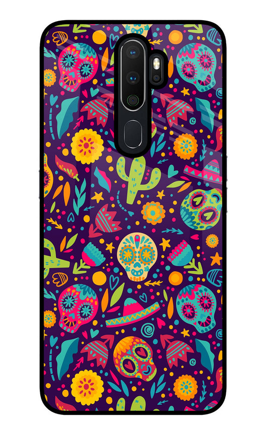 Mexican Design Oppo A5 2020/A9 2020 Glass Case