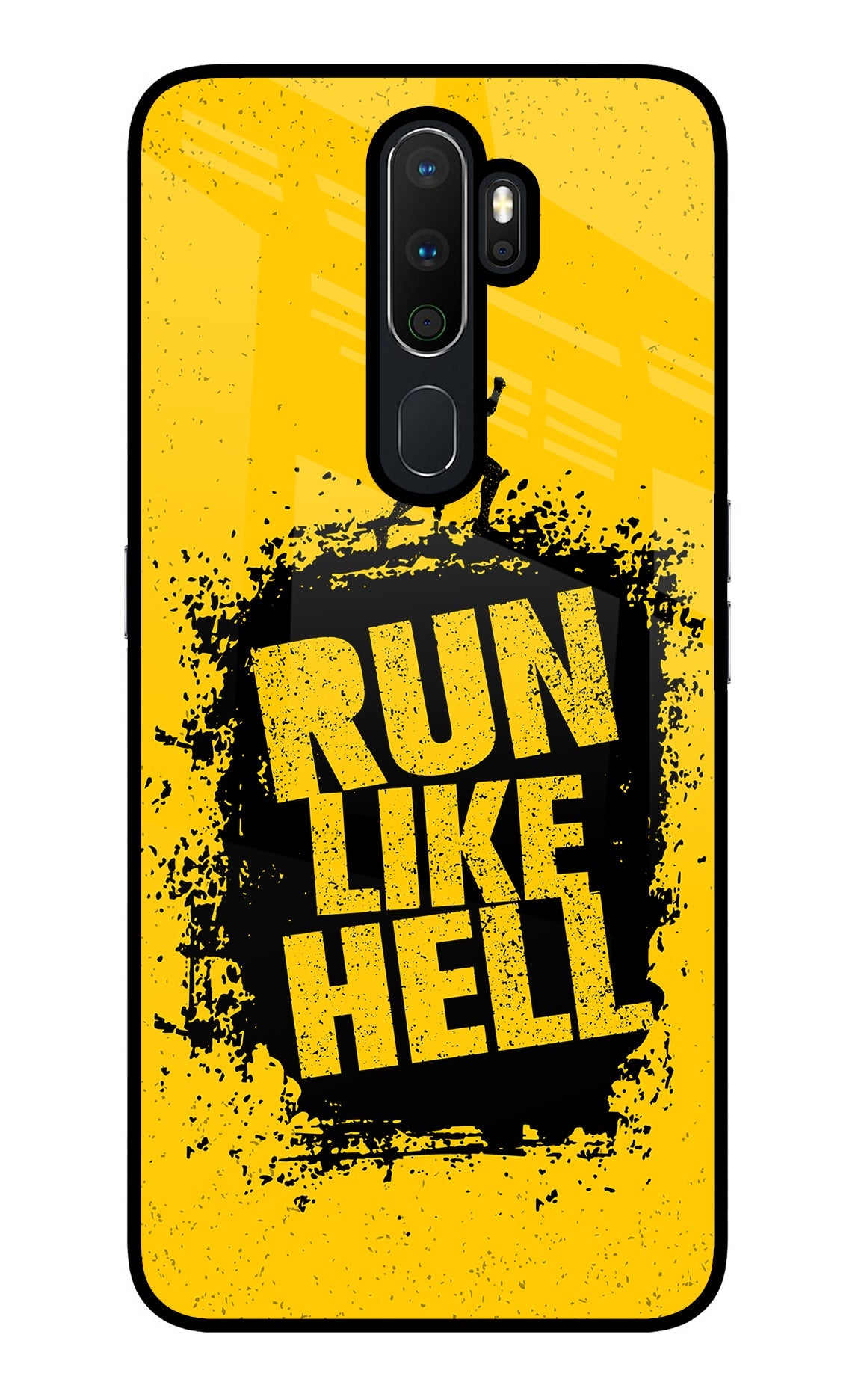 Run Like Hell Oppo A5 2020/A9 2020 Back Cover