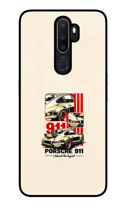 Classic Porsche 911 Oppo A5 2020/A9 2020 Glass Case