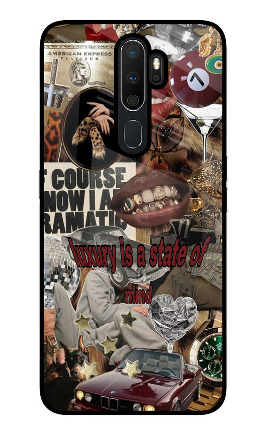 Luxury Oppo A5 2020/A9 2020 Glass Case