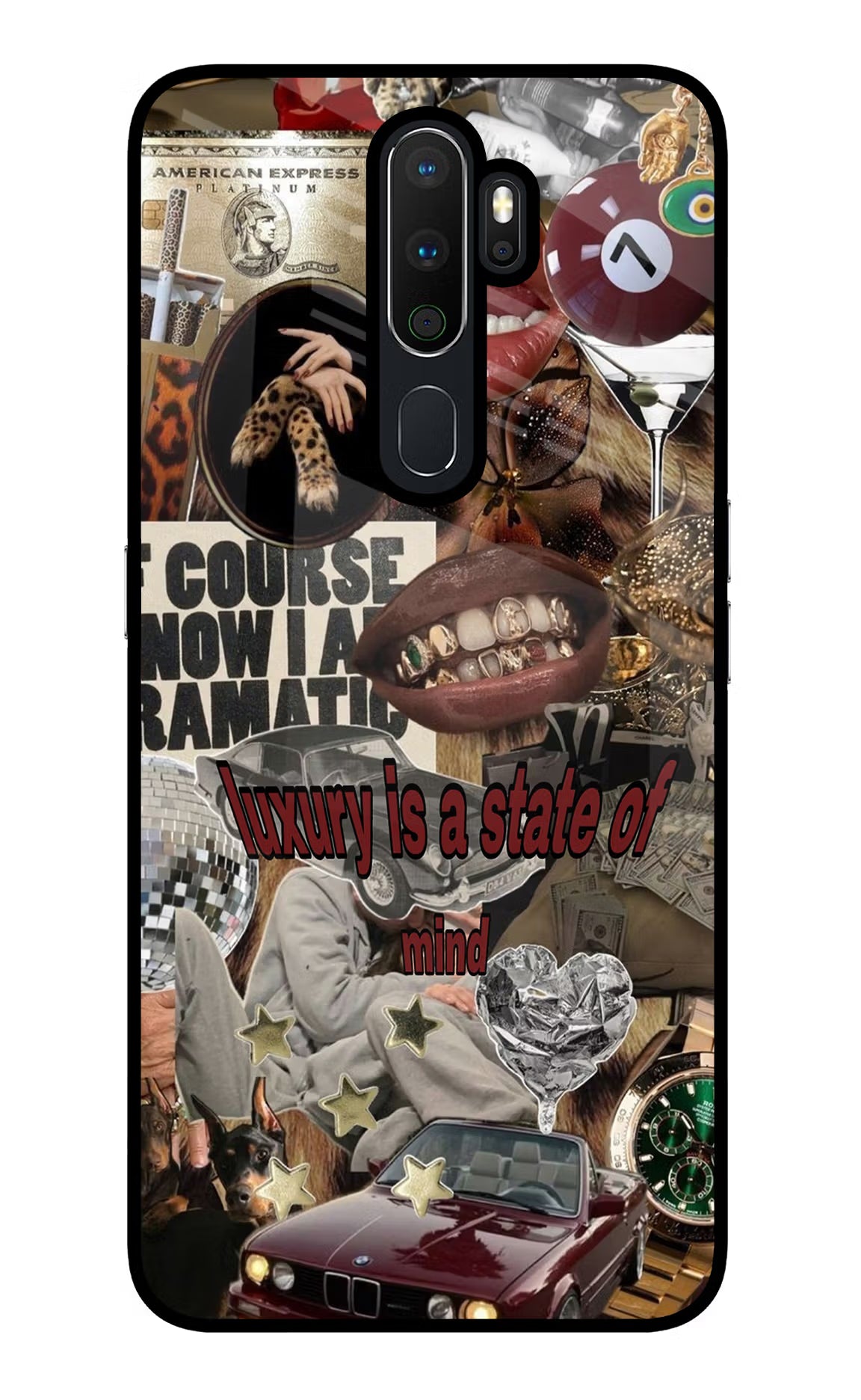 Luxury Oppo A5 2020/A9 2020 Glass Case Back Cover by Casekaro
