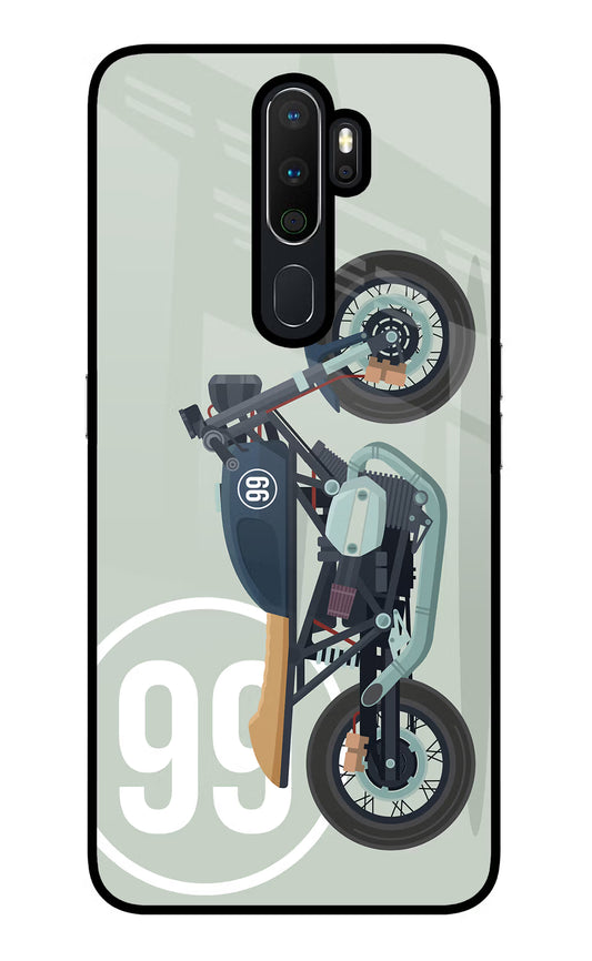Classic Cafe Racer 99 Oppo A5 2020/A9 2020 Glass Case