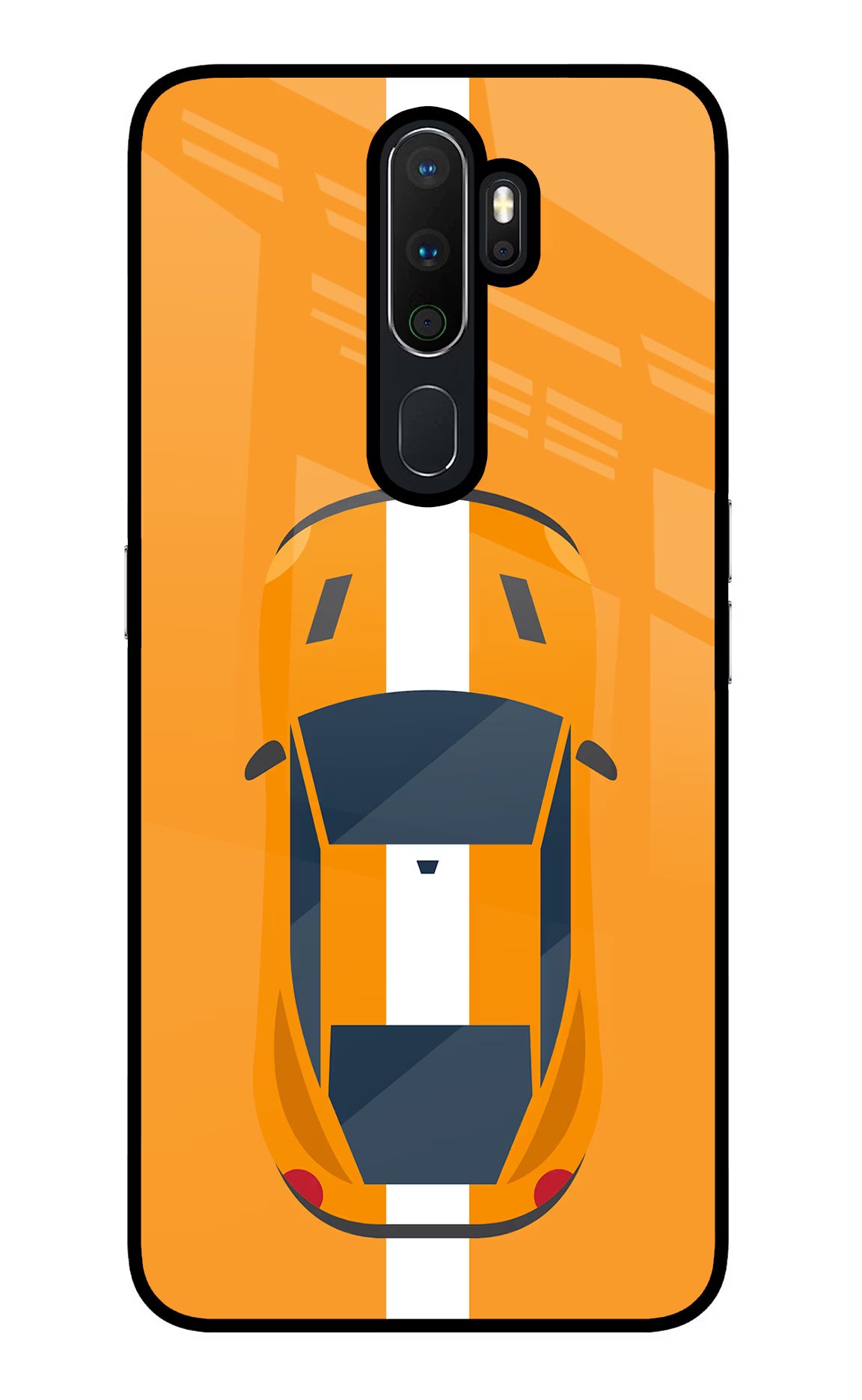 Highway Pursuit Oppo A5 2020/A9 2020 Glass Case