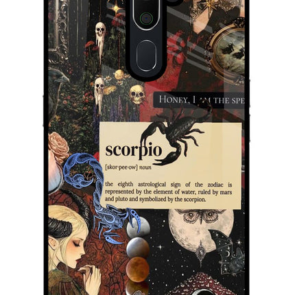 Scorpio Zodiac Oppo A5 2020/A9 2020 Glass Case