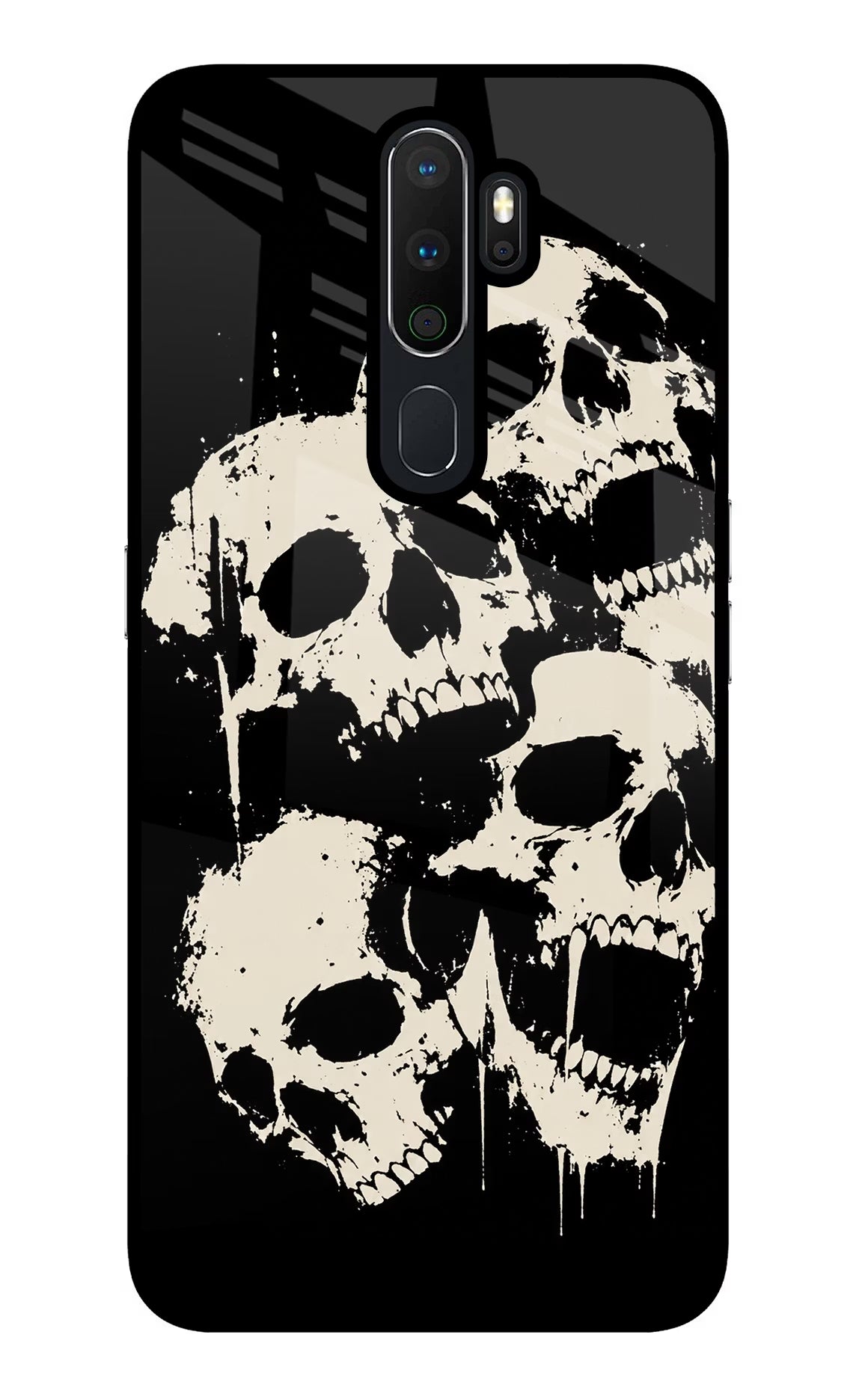 Dead Stack Oppo A5 2020/A9 2020 Glass Case Back Cover by Casekaro